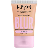 Beauté Femme Fonds de teint & Bases Nyx Professional Make Up Bare With Me Blur 05-vanille 