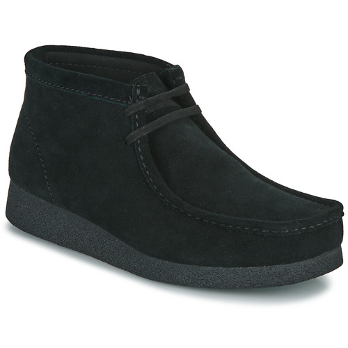 Chaussures Homme Boots shoessneakers Clarks WALLABEE EVO BT Noir