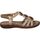 Chaussures Femme Sandales et Nu-pieds Amarpies ABZ23568 Argenté