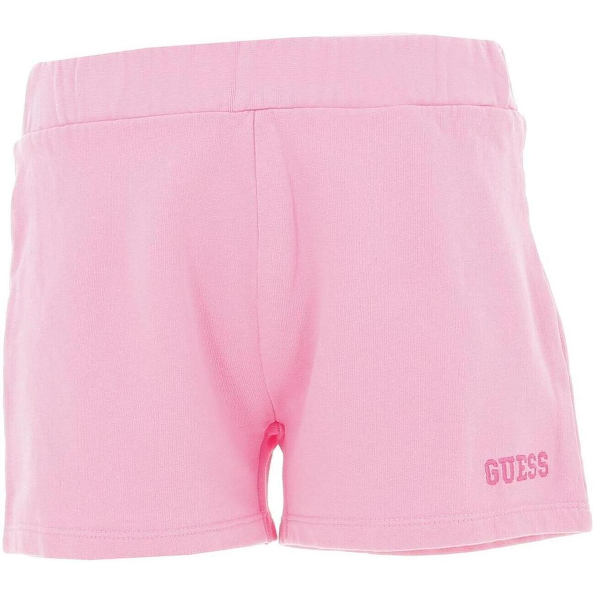 Vêtements Fille Shorts / Bermudas Guess Active shorts pinky flower cdte Rose