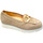 Chaussures Femme Mocassins Shoes4Me SHO2057fu Beige
