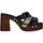 Chaussures Femme Sandales et Nu-pieds Gattinoni PEGFA6290WH Noir