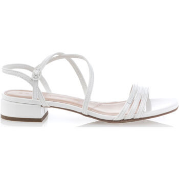 Chaussures Femme Débardeur 38 - T2 - M Blanc Esprit Sandales / nu-pieds Femme Blanc Blanc