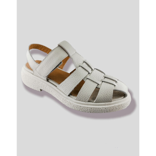Chaussures Femme Sandales et Nu-pieds Semerdjian - Sandales E303E15 Blanc Blanc