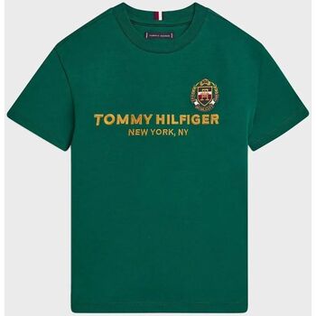 Vêtements Garçon Bolso Iconic Tommy Tote Woven AW0AW12320 0F6 Tommy Hilfiger KB0KB08029-L40 PREO GREEN Vert