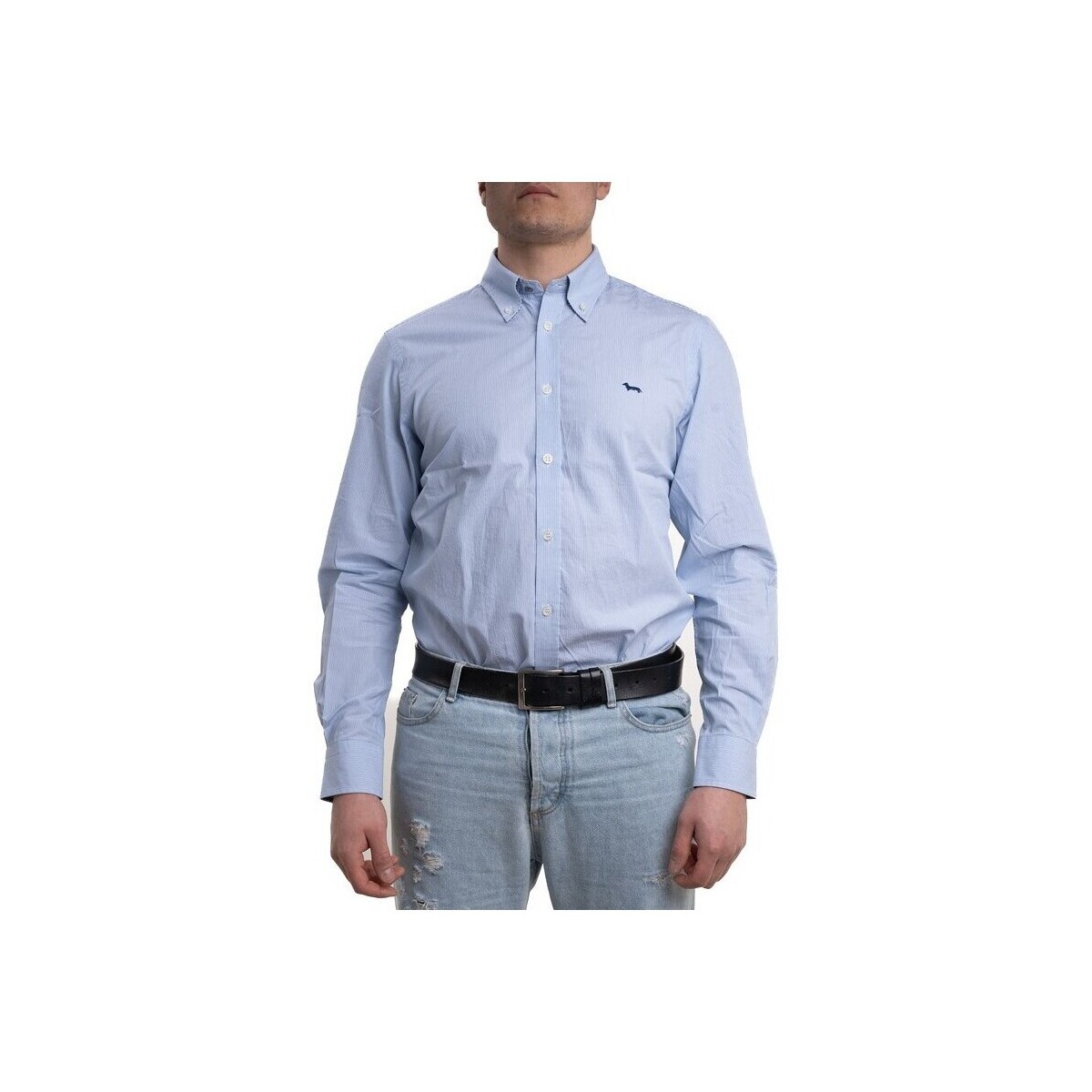 Vêtements Homme Chemises manches longues Harmont & Blaine  Bleu