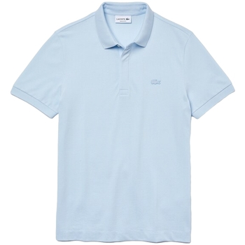 Vêtements Homme Polos manches courtes Lacoste Classic logo croco Bleu