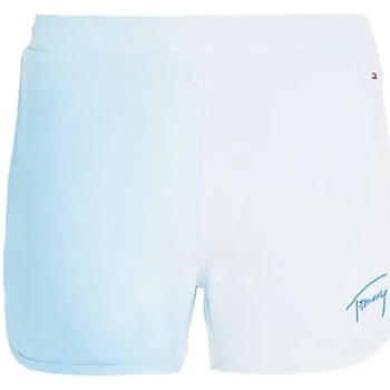 Vêtements Femme Shorts / Bermudas Tommy Jeans signature dip Bleu