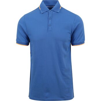 t-shirt suitable  polo fluo b bleu 