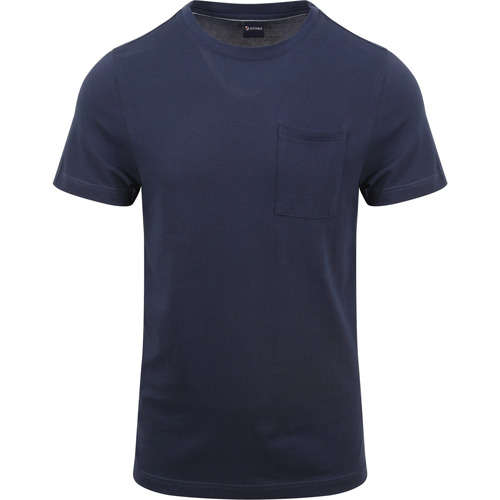 Vêtements Homme T-shirts & Polos Suitable Cooper T-shirt Caban Bleu Foncé Bleu