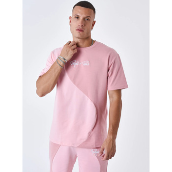 Vêtements Homme Tops / Blouses Project X Paris Tee Shirt 2310008 Rose