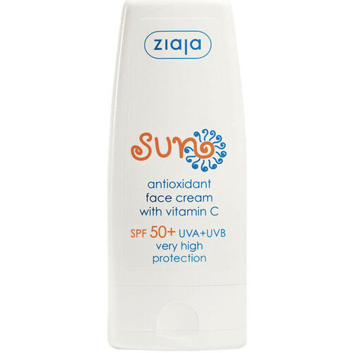 Beauté Protections solaires Ziaja Sun Crème Visage Antioxydante Spf50+ À La Vitamine C 
