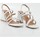 Chaussures Femme La sélection preppy Angel Alarcon Sandalias  en color blanco para señora Blanc