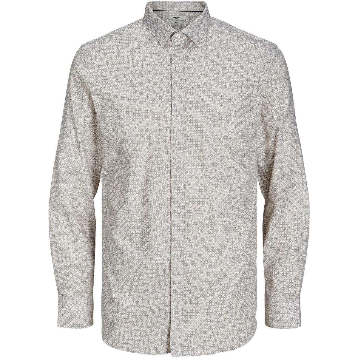 Vêtements Homme Chemises manches longues Jack & Jones Chemise coton Blanc