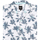 Vêtements Garçon Chemises manches courtes Kaporal Chemise fleurie slim Blanc