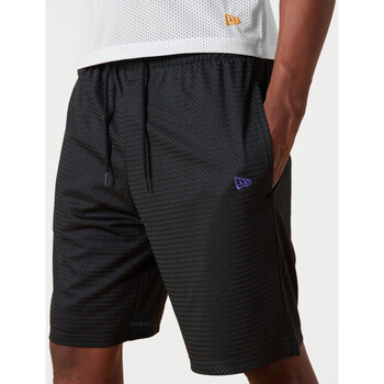 Vêtements leggings Shorts / Bermudas New-Era Short  mesh Noir Bl Multicolore