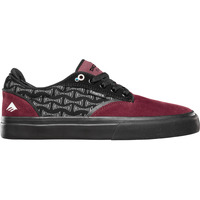 Chaussures Chaussures de Skate Emerica DICKSON X INDEPENDENT RED BLACK 