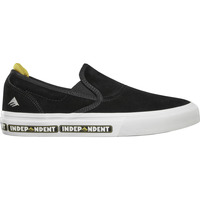 Chaussures Chaussures de Skate Emerica WINO G6 SLIP-ON X INDEPENDENT BLACK 