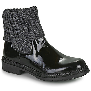 Chaussures Femme Boots Regard CARO Noir / Gris