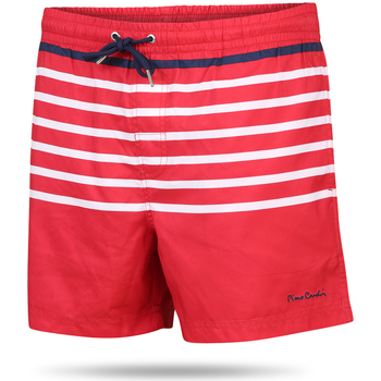 Vêtements Homme Maillots / Shorts de bain Pierre Cardin Striped Swim Short Rouge
