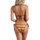 Vêtements Femme Maillots de bain 2 pièces Admas Ensemble deux pièces bikini triangle préformé Missoni Jaune