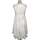 Vêtements Femme Robes Lmv robe mi-longue  36 - T1 - S Blanc Blanc