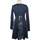 Vêtements Femme Robes courtes Save The Queen robe courte  36 - T1 - S Bleu Bleu