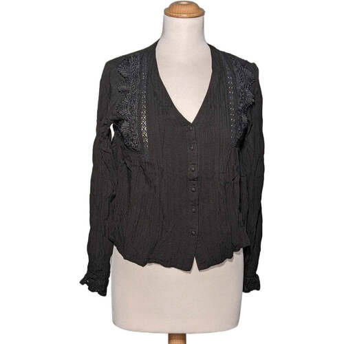 Vêtements Femme Chemises / Chemisiers Pimkie chemise  36 - T1 - S Noir Noir
