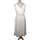 Vêtements Femme Robes Naf Naf robe mi-longue  34 - T0 - XS Blanc Blanc