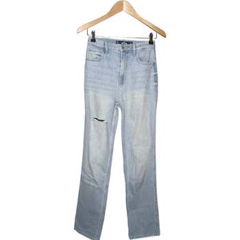 jeans hollister  jean droit homme  34 - t0 - xs bleu 