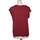 Vêtements Femme T-shirts & Polos Camaieu top manches courtes  38 - T2 - M Gris Gris