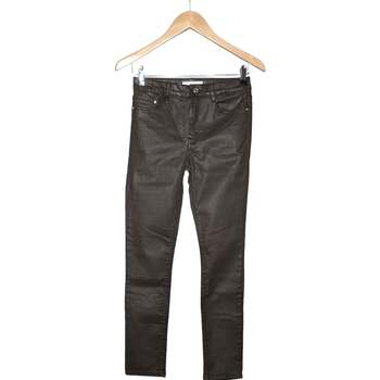 Vêtements Femme Jeans Long Mango jean slim femme  34 - T0 - XS Marron Marron