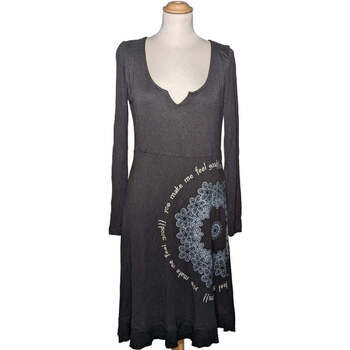 Vêtements Femme Robes longues Desigual Robe Mi-longue  40 - T3 - L Noir