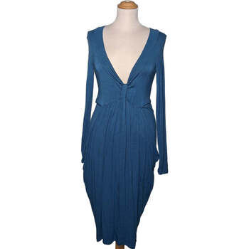 Vêtements Femme Robes La Redoute robe mi-longue  34 - T0 - XS Bleu Bleu