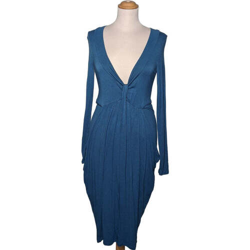 Vêtements Femme Robes La Redoute robe mi-longue  34 - T0 - XS Bleu Bleu