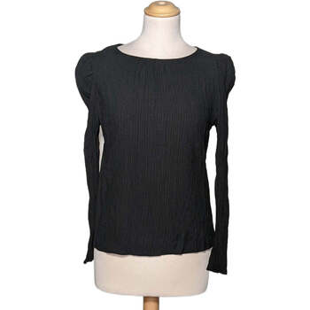 Vêtements Femme T-shirts & Polos Mango top manches longues  36 - T1 - S Noir Noir