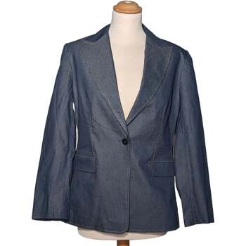Vêtements Femme Vestes / Blazers Naf Naf blazer  38 - T2 - M Bleu Bleu