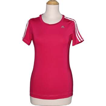 Vêtements Femme T-shirts & Polos adidas Originals top matchcourts courtes  34 - T0 - XS Rose Rose
