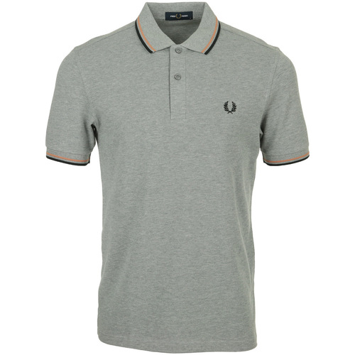 Vêtements Homme T-shirts & Polos Fred Perry Twin Tipped Shirt Gris