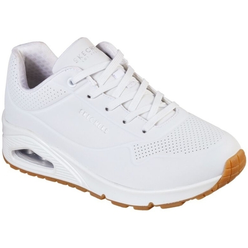Chaussures Femme Baskets basses Skechers Baskets Femme Stand On Air  Ref 59933 Blanc Blanc