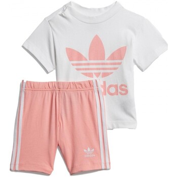 Vêtements Enfant Sutiã adidas Aeroreact Light-Support Logo preto adidas Originals Short Tee Set Blanc