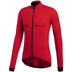 Vêtements Homme Gilets / Cardigans adidas Originals Climaheat Cycling Jersey Rouge