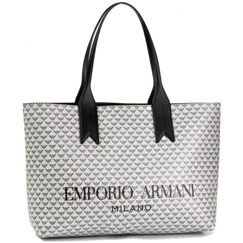 Sacs Femme Sacs porté main Emporio Armani Cabas Handbag Blanc