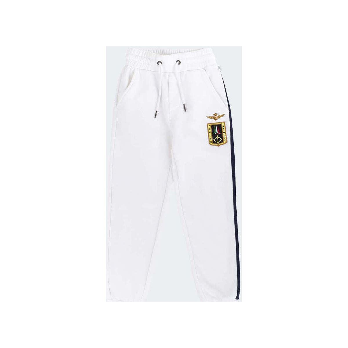 Vêtements Garçon Pantalons de survêtement Aeronautica Militare  Blanc