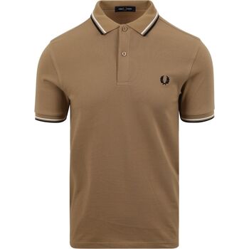 Vêtements Homme T-shirts & Polos Fred Perry Polo dept_Clothing M3600 Beige Marron