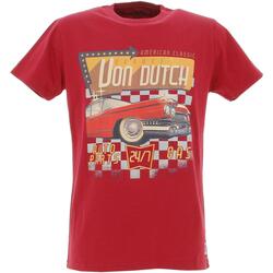 Vêtements Homme T-shirts manches courtes Von Dutch Tee-shirt collection mc regular fit Bordeaux
