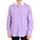 Vêtements Homme Chemises manches longues CafÃ© Coton BOATING1-33LSW Violet