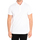 Vêtements Homme Polos manches courtes CafÃ© Coton WHITE-PLOLSMC Blanc