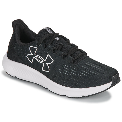 Chaussures Homme Running / trail Under Armour Beanie UA CHARGED POURSUIT 3 BL Noir / Blanc