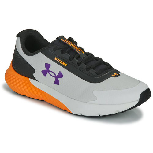 Chaussures Homme Running / trail Under Armour Beanie UA CHARGED ROGUE 3 STORM Blanc / Noir / Orange